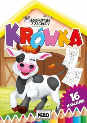 Kolorowanki z zagrody. Krówka - Artur Rajch