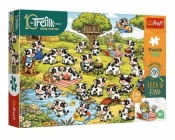 Puzzle 100 Trefliki - Świat krówek TREFL