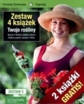 Bonsai , Róże, Rośliny zawsze zielone... Zestaw 4 ksiązek - Opracowanie zbiorowe