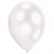 Balony LED 5 sztuk białe (9901050)
