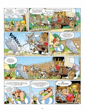 Asteriks. Podarunek Cezara. Tom 21 - René Goscinny, Albert Uderzo