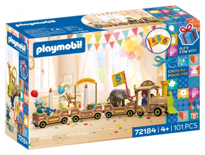 <img src='https://webimage.pl/pics/846/1/d4008789721846.jpg' style='height:440px' /> Playmobil Pociąg urodzinowy 72184