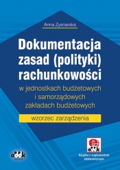 Dokumentacja zasad (polityki) rachunkowości w jednostkach budżetowych i samorządowych zakładach budżetowych