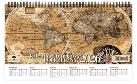 Kalendarz 2026 biurkowy - Tygodniowy, 1 szt.