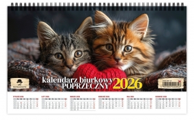 Kalendarz 2026 biurkowy - Tygodniowy, 1 szt.