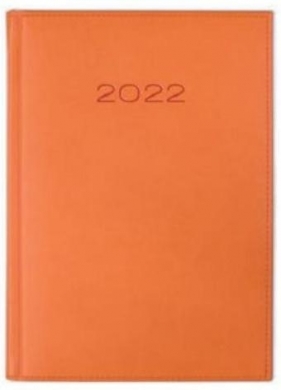 Kalendarz 2022 Dzienny A5 Vivella Pomarańcz 21D-10