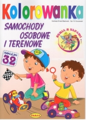 Kolorowanka. Samochody osobowe i terenowe - Opracowanie zbiorowe