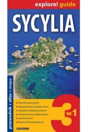 Sycylia 3w1 przew. + atlas + mapa - Opracowanie zbiorowe