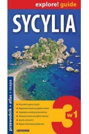 Sycylia 3w1 przew. + atlas + mapa - Opracowanie zbiorowe