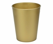 Kubeczki wielokrotnego użytku złote 4szt