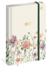 Kalendarz książkowy A5/192k - Metallic Flowers