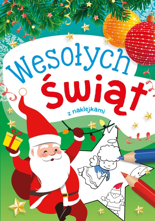 Wesołych Świąt z naklejkami