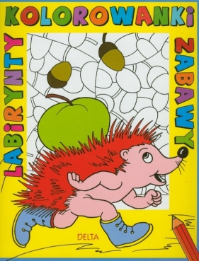 Kolorowanki, labirynty, zabawy jeż