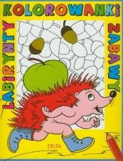 Kolorowanki, labirynty, zabawy jeż
