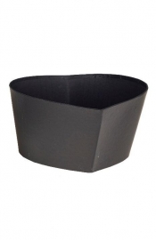 Pudełko Flower Box czarne serce ROZETTE