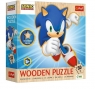 Puzzle drewniane 50 elementów Radosny Sonic (20284)od 5 lat