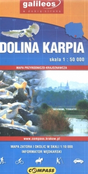 Dolina Karpia mapa przyrodniczo-krajoznawcza 1: 50 000 - <br />