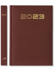 Terminarz standard bordowy A5 2023