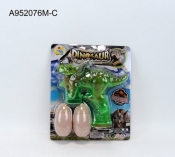 Pistolet na bańki dino 19 x 17 cm