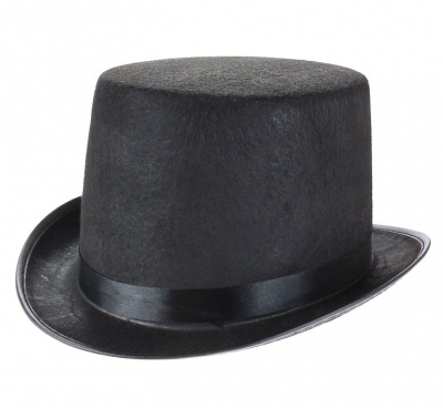 <img src='https://webimage.pl/pics/847/2/d5901238652847_0.jpg' style='height:440px' /> Kapelusz Godan cylinder czarny filcowy (CCNFI-YH)