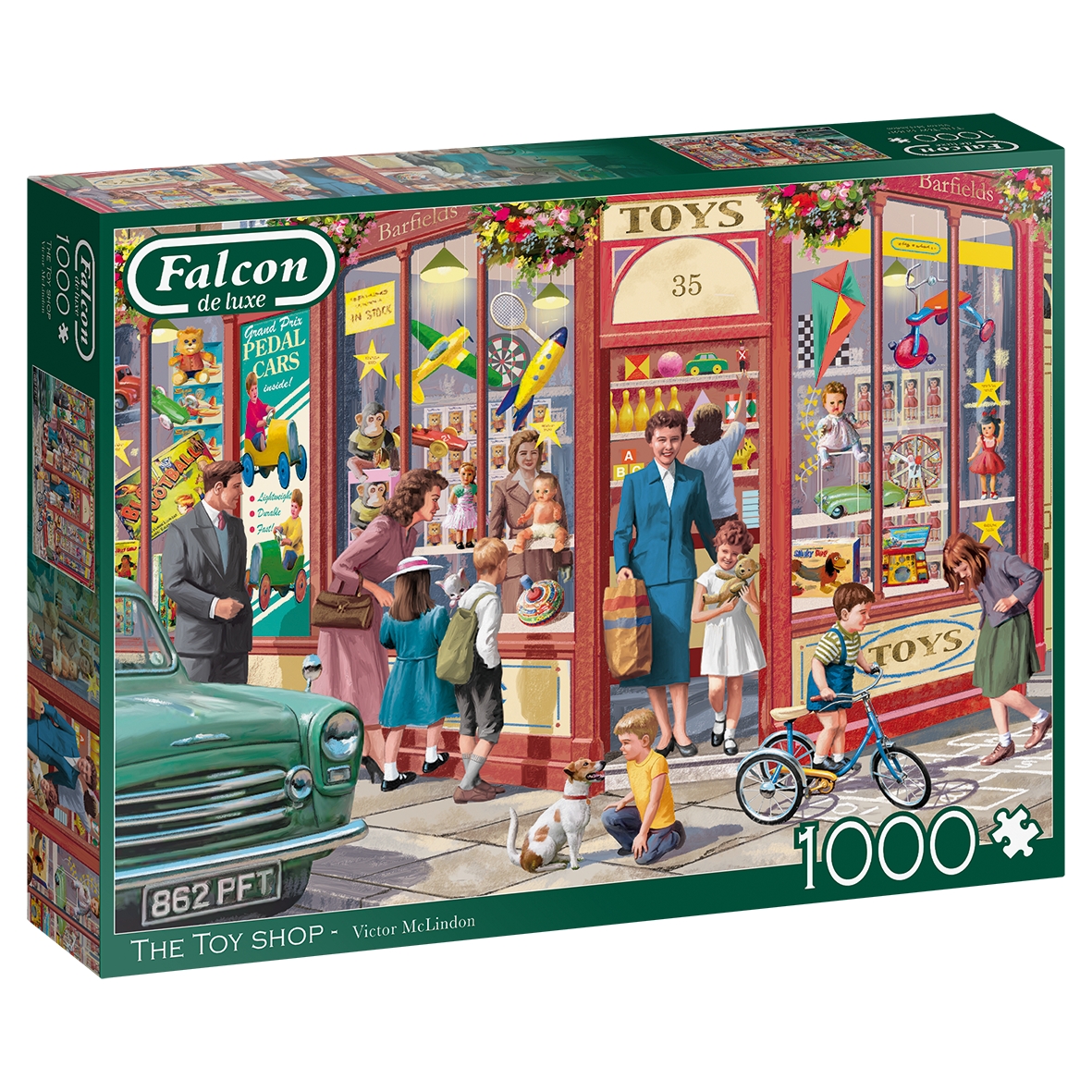 Puzzle 1000: Falcon - Sklep z zabawki na rogu ulicy (11284)