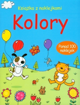 Kolory książka z naklejkami