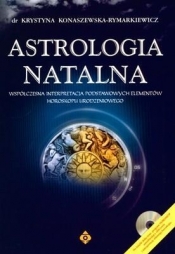 Astrologia natalna + CD - Konaszewska-Rymarkiewicz Krystyna