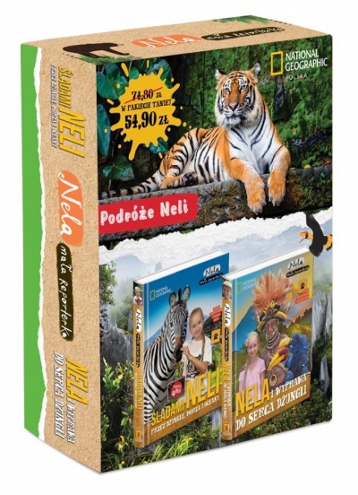 Pakiet: Śladami Neli przez Dżunglę / Nela i wyprawa do serca dżungli