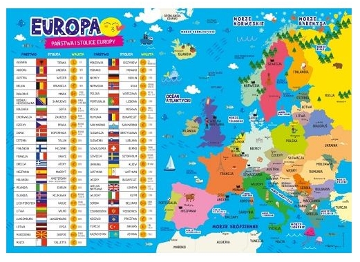 Podkładka na biurko - Europa