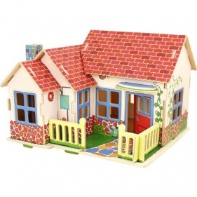 Drewniany dom 3D Farm House