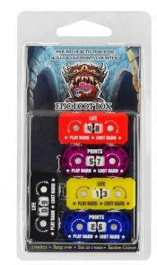 Trackers Counters Range 0-9 20mm Random Colours