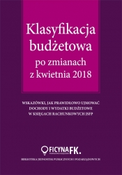 Klasyfikacja budżetowa po zmianach z kwietnia 2018 - Barbara Jarosz