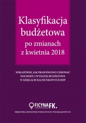 Klasyfikacja budżetowa po zmianach z kwietnia 2018 - Jarosz Barbara