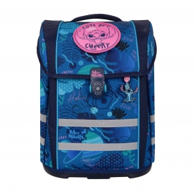 Coolpack, Perfecto Set: Plecak Kasetonowy + Piórnik + Tuba + Worek Disney Blue/mcneil - Stitch