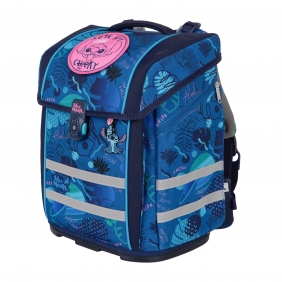 Coolpack, Perfecto Set: Plecak Kasetonowy + Piórnik + Tuba + Worek Disney Blue/mcneil - Stitch