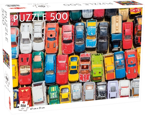 Puzzle 500: Vintage Toy Cars