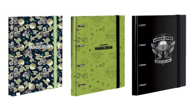 Segregator A4 100 k. Disney fashion Mandalorian 3 szt. mix