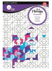 Kolorowanka terapeutyczna Art Therapy A5 - Wzory geometryczne