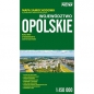 MAPA WOJ. OPOLSKIEGO - ADMIO-SAMA 1:150 000