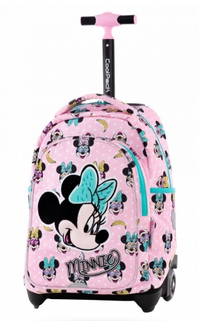 Coolpack - Disney - Jack - Plecak na kółkach - Minnie Mouse Pink (B53302)