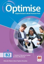 Optimise B2 Digital SB + WB + online MACMILLAN - Malcolm Mann
