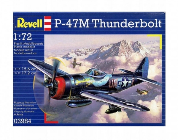 Model do sklejania P-47 Thunderbolt (03984)