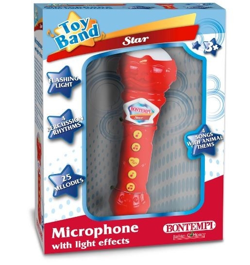 Mikrofon karaoke z efektami świetlnymi (041-412010)