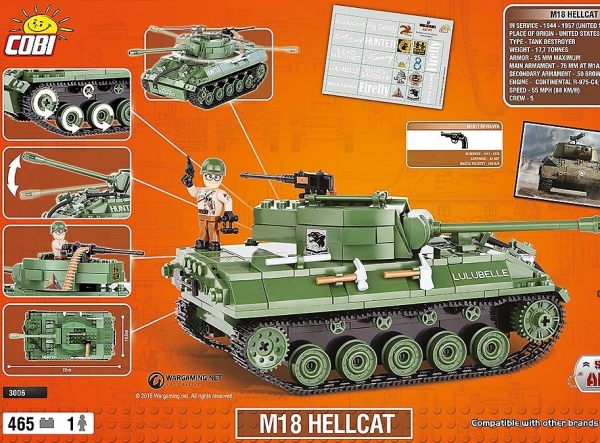 Cobi: World of Tanks. M18 Hellcat - 3006