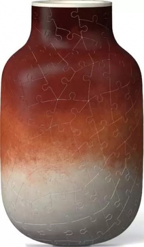 Ravensburger, Puzzle 3D 162: Wazon Ceglany gradient (12008084)
