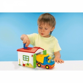 Playmobil 1.2.3: Ciężarówka z garażem sorter (70184)