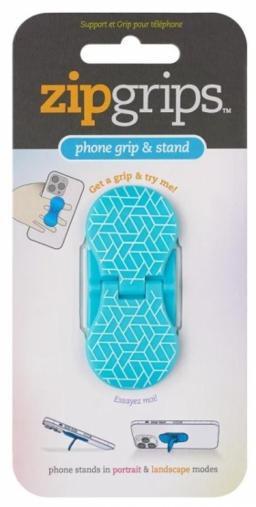 Uchwyt na palce do telefonu - wzory geometryczne