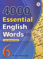 4000 Essential English Words 6 książka + ćwiczenia + klucz odpowiedzi - Paul Nation