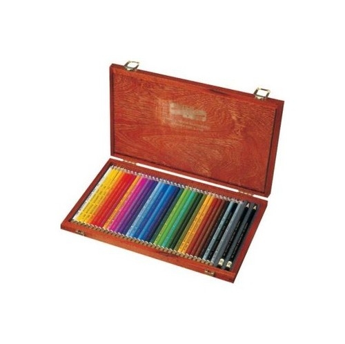 Kredki Mondeluz 36 kolorów drewniane pudełko