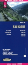 Kaukasus mapa 1: 650 000